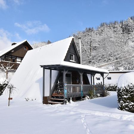 Ferienhaus Giebelei เมเดบาค ภายนอก รูปภาพ