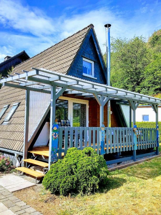 Ferienhaus Giebelei เมเดบาค ภายนอก รูปภาพ